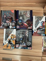 SHF 美國隊長 SPIDERMAN 超人