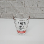 Glass Cup Espresso Glass One Shot Coffee Measuring Cup