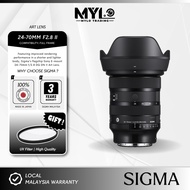 Sigma 24-70mm II f/2.8 DG DN Art Lens (Version 2) - SI247028E | SI247028L For Sony A7IV | A7MK IV | 