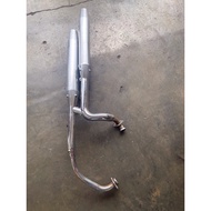 HYOSUNG GV250 AQUILA CRUISE MANIFORD EXHAUST