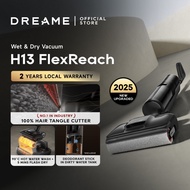 [NO.1 BEST SELLING] Dreame H13 FlexReach Wet Dry Vacuum 180°Lie-Flat | 18,000Pa | 90°C Hot Air Washi