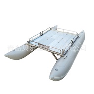Assault Boat Kayak Wear-Resistant Thickened Rubber Boat Inflatable Fishing Boat Hovercraft Rubber Bo