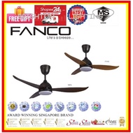 FANCO ARTE - ARTE1311 (46") &amp; ARTE 1325(52") WITH DC Motor and 3 Blades Ceiling Fan