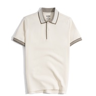 Áo Thun Polo Nam By Cotton Cao Cấp Polo 2Layer Be - Viền Bo