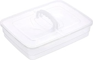 BSTKEY Pizza Dough Proofing Box, Dough Tray for Pizza, 14 x 10.3Inch Large Capacity Pizza Dough Cont