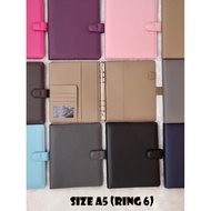 Binder 15-COLOR A5POLOS Exclusive/Binder 6Ring A6POLOS Exclusive 6Ring QualityPOLOS