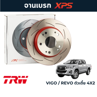 จานเบรกแต่ง TRW XPS (275mm 5 รู) สำหรับ Toyota Vigo Smart / Vigo Champ / Revo ตัวเตี้ย 4x2