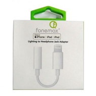 Fonemax / Touchness Lightning To 3.5mm AUX Headphone Jack Adapter with MFi certified