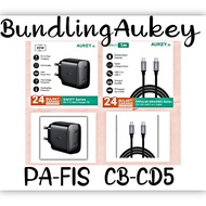Bundling Aukey Charger PA-F1S And Aukey Cable CB-CD5