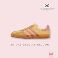 [ from South Korea ] ADIDAS Gazelle in Yellow Pink Sneakers.  IE2959