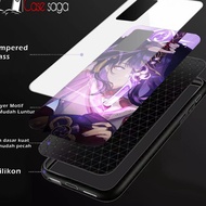 Special Price.. G451 SHINY GLASS SOFTCASE XIAOMI POCO X3 GT X3/X3 PRO NFC POCO M3 POCO M3 PRO 5G RED