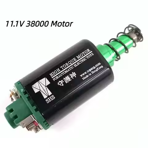Brave 38000rpm SHS AEG Motor High Torqub Motor 11.1V 38000 Twist Type Speed Motor long Axle Airsoft