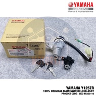YAMAHA Y125ZR 125ZR 100% ORIGINAL MAIN SWITCH LOCK KEY SET KUNCI UTAMA 5XK-XH250-10