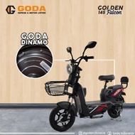 (Free Ongkir) Sepeda Listrik Electric Bike Goda New Style 145 / 135