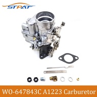 STPAT WO-647843C Carburetor fits willys MB CJ2a Ford GPW Army jeep 539s Holley Carter WO OEM A1223