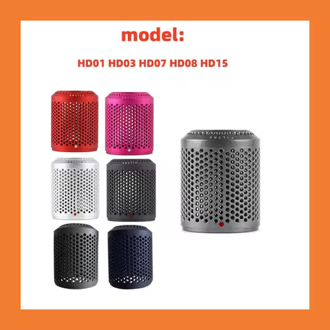 Hair dryer external dust cover filter compatible with Dyson HD01 HD03 HD07 HD08 HD15 hair dryer acce