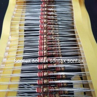 (READ DESCRIPTION) 220ohm 220 ohm resistor werstan r 1/4 0.25 w watt 5% taiwan