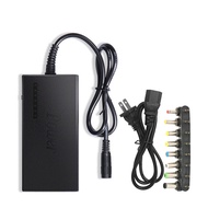 kkm 96W Universal Laptop Power Charger Adapter 8Pcs 12V to 24V Adjustable Portable US Plug Power Ada