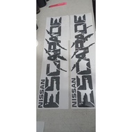 ℔ ☽ ∈ ⊚ ◶ Nissan Escapade Urvan Nv350 Sticker Design