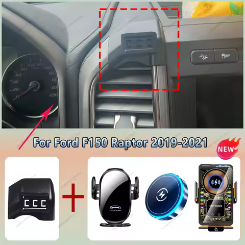 Car Phone Holder vent For Ford F150 F-150 Raptor 2019-2021 Car Phone Holder Air Vent Car Phone Mount