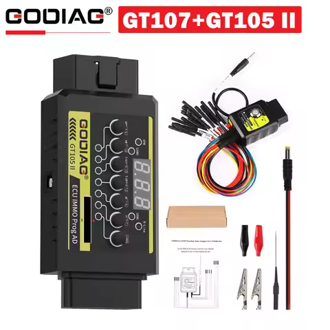 GODIAG GT107 + GT105 II DSG Plus Gearbox Data Adapter For DQ250, DQ200, VL381, VL300, DQ500, DL501 f