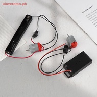 uloveremn 130 Motor Kit with 2 Battery Holders & Switch, 16500RPM Mini DIY Electronic Model PH
