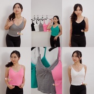 Marion tank top/ tank top lace tank top cup bra/ tank top foam tank top tank top crop top bralette