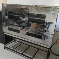 Oven gas manual stainless steel