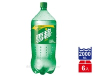 雪碧汽水(2000mlx6瓶)