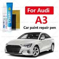Car Paint Repair Pen For 1996-2025 Audi A3 Paint Scratch Repair Accessories 4PCS Black LB7R Grey LZ7