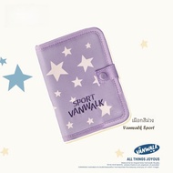 VANWALK Sports Series Original ดีไซน์ Star Passport Holder Portable Large Capacity Storage Bag For I