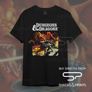 Dungeons & Dragons (D&D) tabletop role-playing game RPG Video Games Shirt Customized Shades&Prints