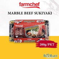 [BenMart Frozen] Farmland Premium Meltique Marble Sliced Beef Sukiyaki/Hotpot 200g - Halal - Australia