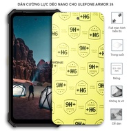 Clear or rough nano flexible tempered film for Ulefone Armor 24