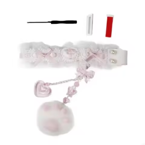 Lace Keyboard Ribbon DIY Self-adhesive Mechanical Keyboard Strap Personalized Keyboard Decor Accesso