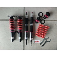 bmw E90 adjustable absorber RedSuns hilow soft hard monotube 30step