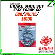 [ JAMIN 100% ORIGINAL YAMAHA ] BRAKE PAD EGO SOLARIZ AVANTIZ FRONT REAR BRAKE SHOE 2BM-F5805-00 / 5M