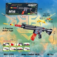 Pistol Pistolan Peluru Busa BRO1224  Soft Bullet Tembak Tembakan Mainan Anak BIGBANG