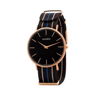 MASSA Grace Black Watch 36mm - Rose Gold - Leather Strap/ Steel Strap/ Nato Strap