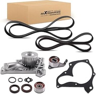 maXpeedingrods Engine Timing Belt Kit W/Water Pump W/Tensioner for Toyota Camry 1987-2001, Rav4 1996