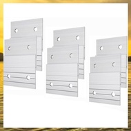 (HIMK) 6Pairs Z Clips French Cleat Picture Hanger Aluminum French Cleat Hanger Picture Hangers Wall 