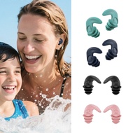 Shopee Next Day Delivery [Swimming Waterproof Earbuds] Silicone Swimming Earbuds Spiral Earbuds Supe