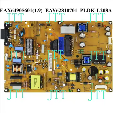 95%NEW Power Board EAX64905601(1.9) EAY62810701 PLDK-L208A EAX64905601 for LG 55" TV 55LA6200-UA 55L