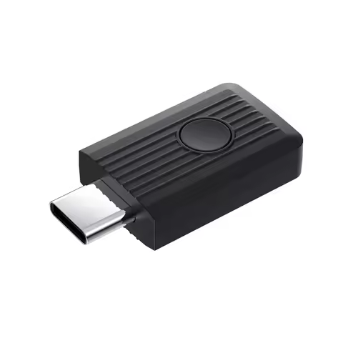 BT 6.0 Type-C USB Transmitter Dongle LE Audio Auracast AptX Adaptive HD for PC Gaming Console Mac Li