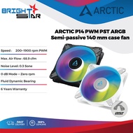 ARCTIC P14 PWM PST A-RGB 0dB Semi-Passive 140 mm Fan with Digital A-RGB - ACFAN00239A/ACFAN00276A