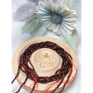 Red Tiger Eye Millet Beads Two Circles 2.5mm