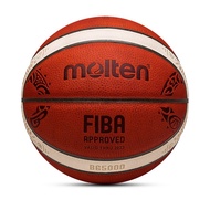 boutique·Moltenn FIBA Official BG5000 GG5X BG3800 Basketball Ball Size 7 PU Leather Thermal Bonded A