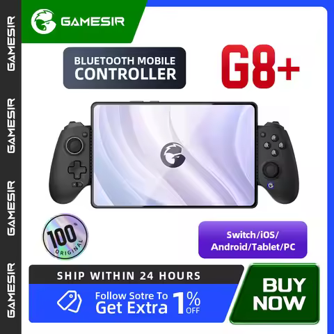 GameSir G8 G8+ Plus Cellphone Gamepad Game Controller Hall Effect Joystick for iPhone 15 Android Mob