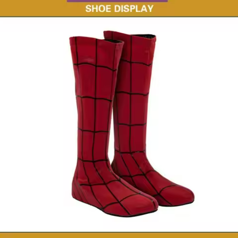 BND Spider 4 Shoes Accessories with Rubber Strip 1:1 Handmade Cos Costume for Halloween Cosplay