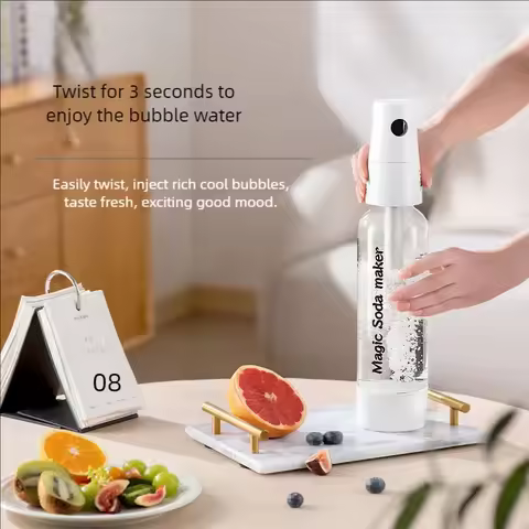 Bubble Water Machine Soda Machine Homemade Cup Carbonated Beverage Juice Bubble Machine Home Portabl